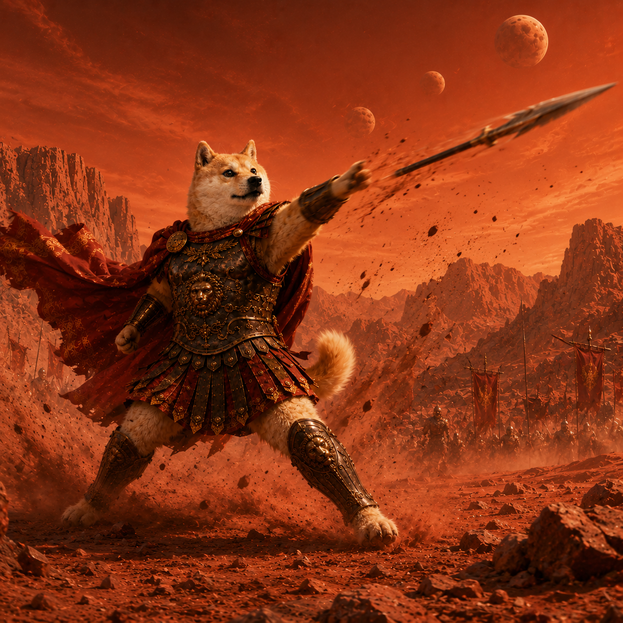 Mars Dogeus Maximus Legion artwork 3